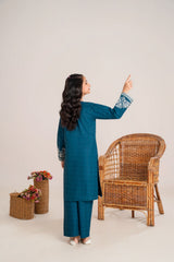 Khayat Stitched 2 Piece Embroidered Kids Winter Collection'2025-Ivoria