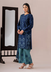 Meerak Stitched 3 Piece Emb Cotton Lawn Suit-1