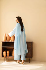 Tiraz Stitched 3 Piece Summer Suit-Nisah