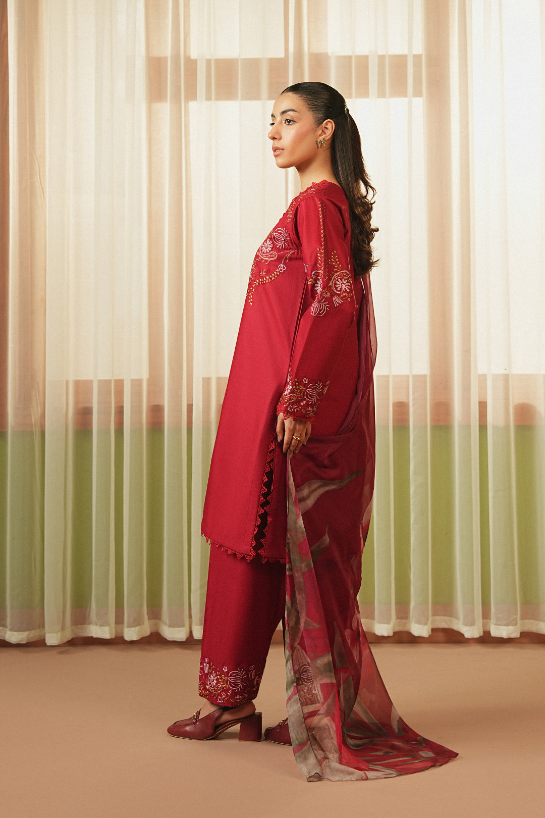 Summer Sky By Mannat Clothing Stitched Collection-Flare