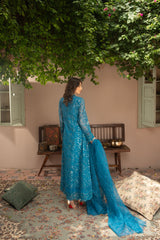 Rang Nirala By Manahils Stitched 3 Piece Formals Collection'2025-K-151-TEAL