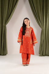 Khayat Stitched Co Ords Cambric Winter Kids Collection'2025-Rusteez - Winter