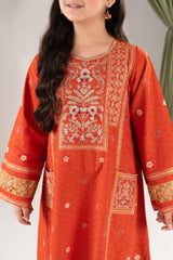 Khayat Stitched Co Ords Cambric Winter Kids Collection'2025-Rusteez - Winter