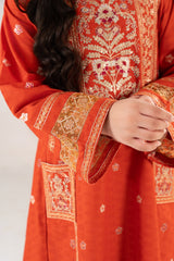 Khayat Stitched Co Ords Cambric Winter Kids Collection'2025-Rusteez - Winter