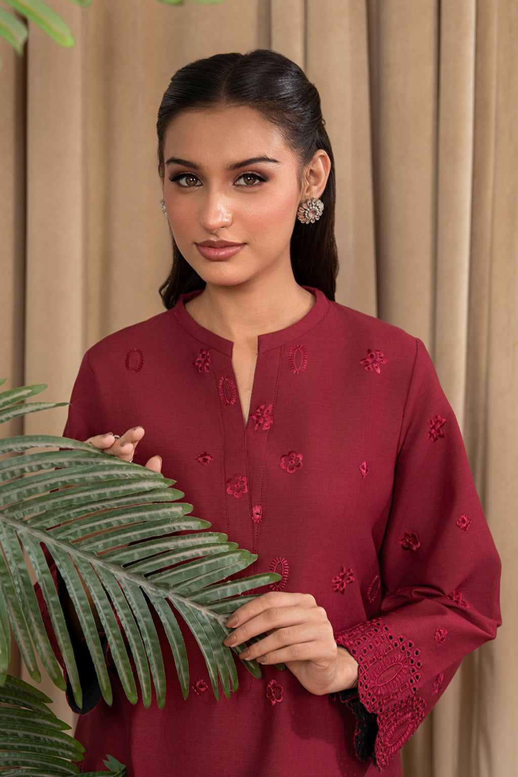 Solarie By Meeral Stitched 2 Piece Lawn Collection'2025-COR-008