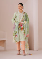 Meerak Stitched 3 Piece Emb Cotton Lawn Suit-7