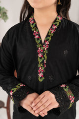 Khayat Stitched 2 Piece Winter Cambric Suit-Round - Winter