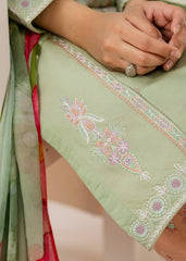 Meerak Stitched 3 Piece Emb Cotton Lawn Suit-7