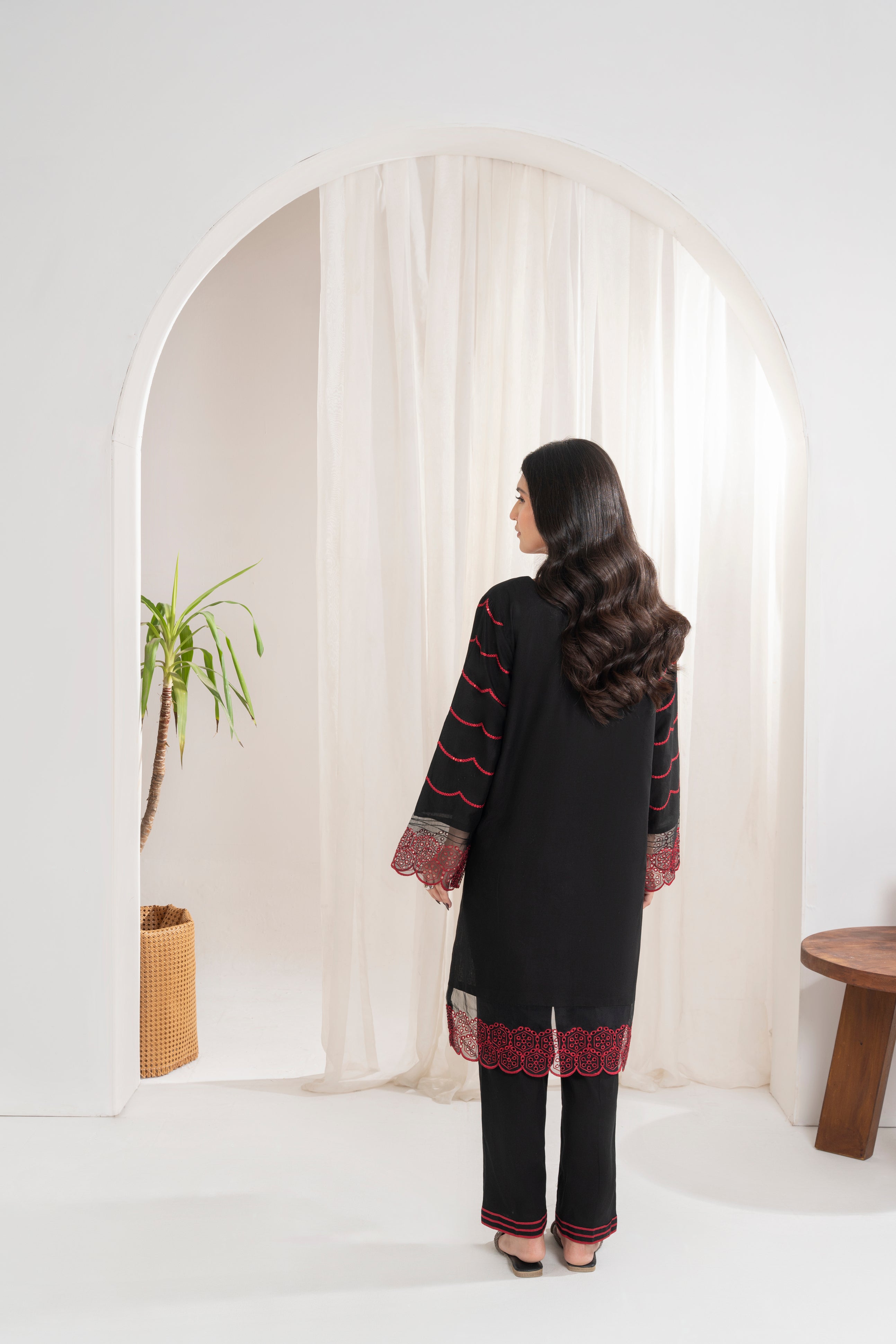 Zoya Zafar Stitched 2 Piece Cotton Collection'2025-Haseens Libas