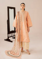 Meerak Stitched 3 Piece Emb Cotton Lawn Suit-6