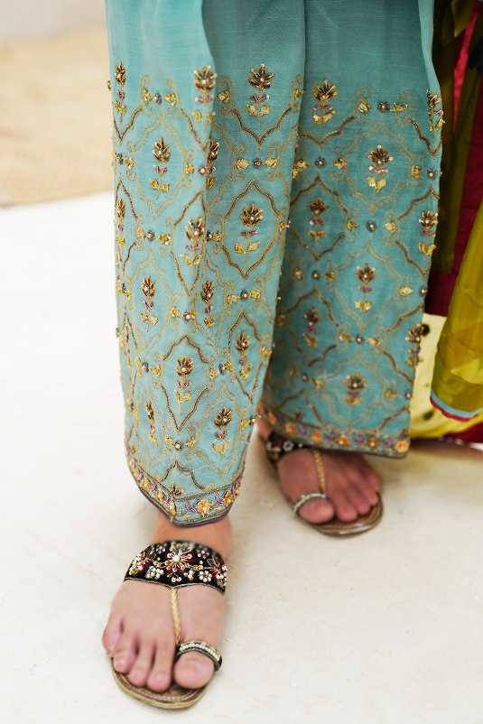 Luxe Edit By Zaaviay Stitched Insiya (Three Piece)