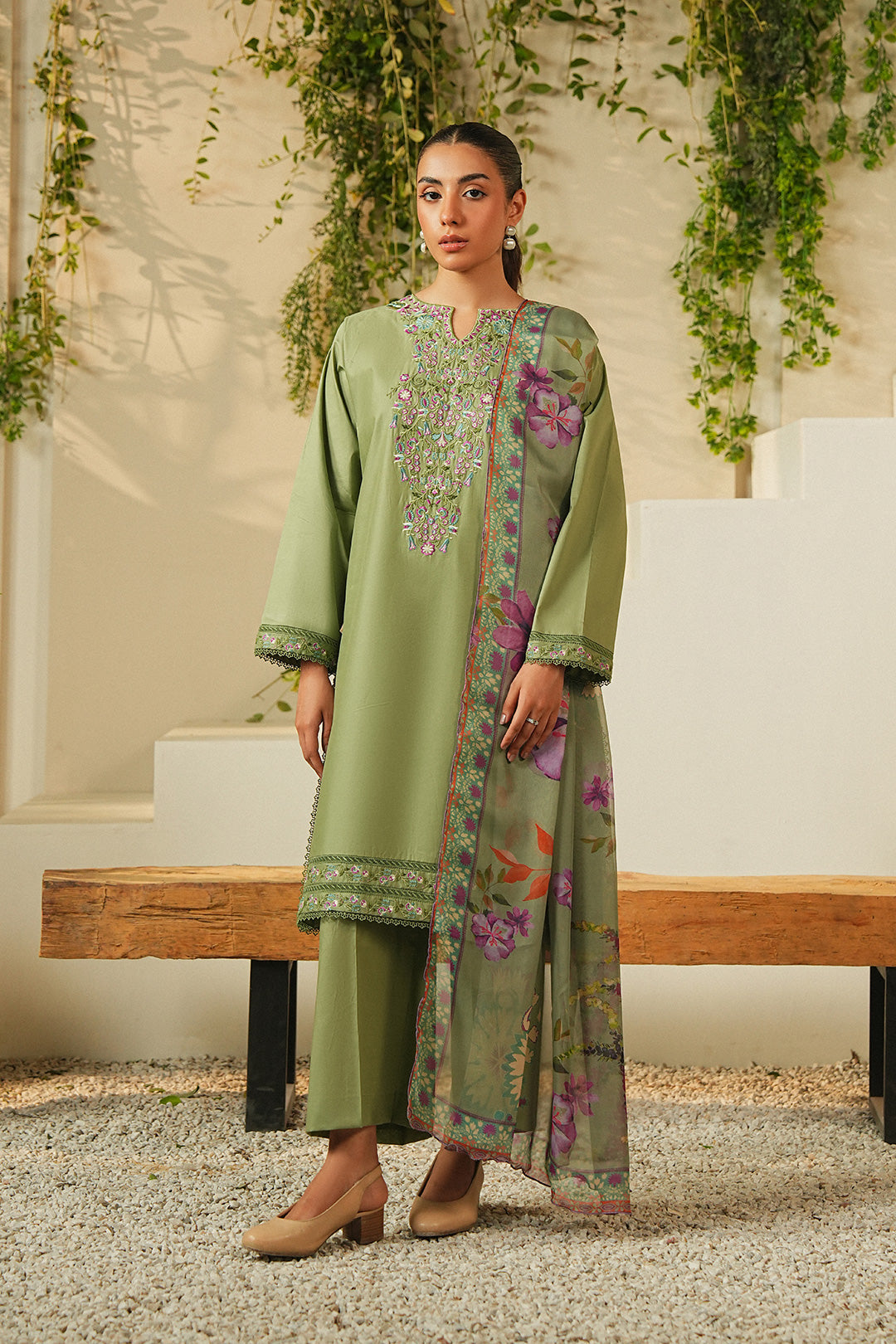 Summer Sky By Mannat Clothing Stitched Collection-Frost