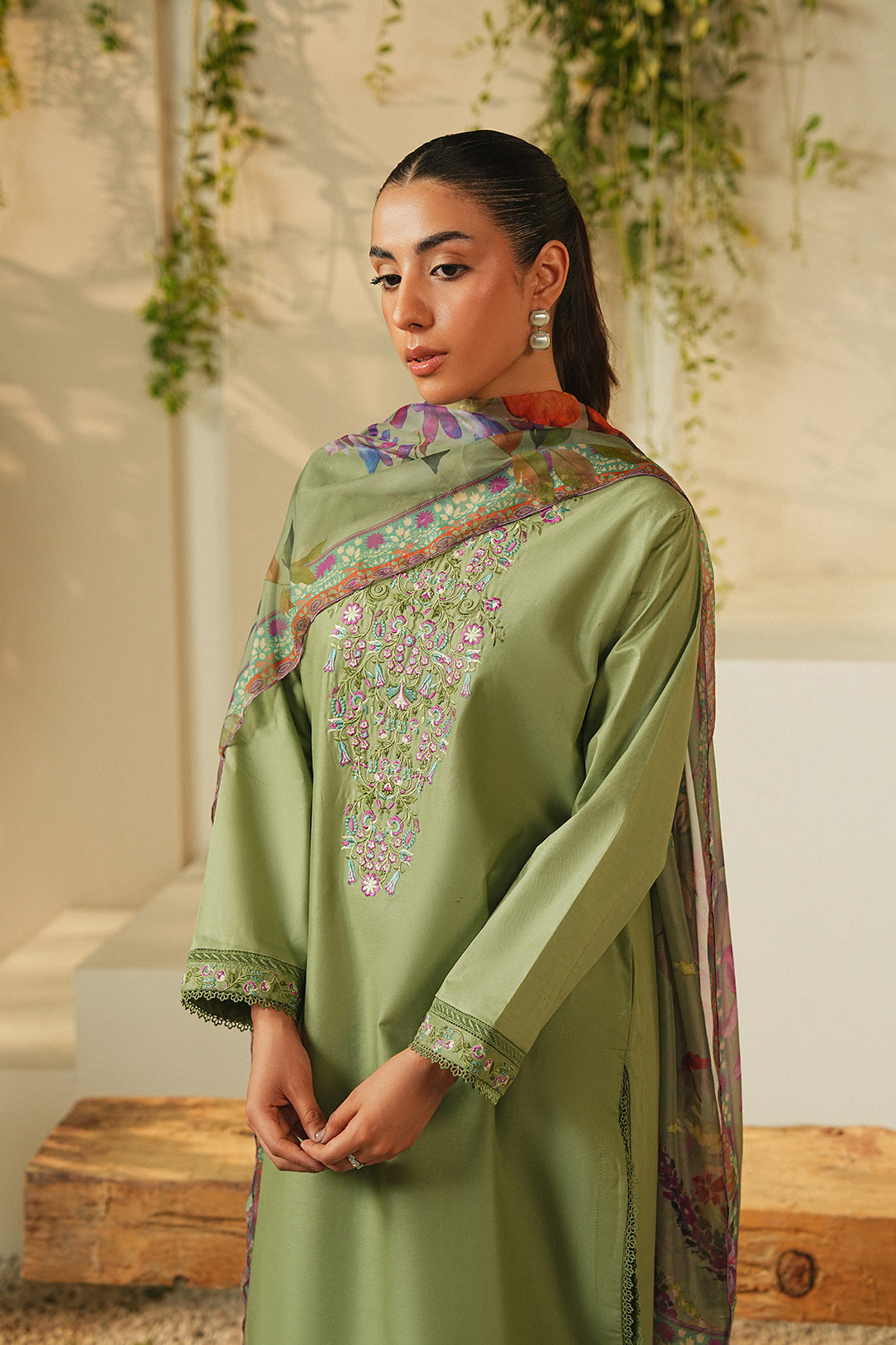 Summer Sky By Mannat Clothing Stitched Collection-Frost