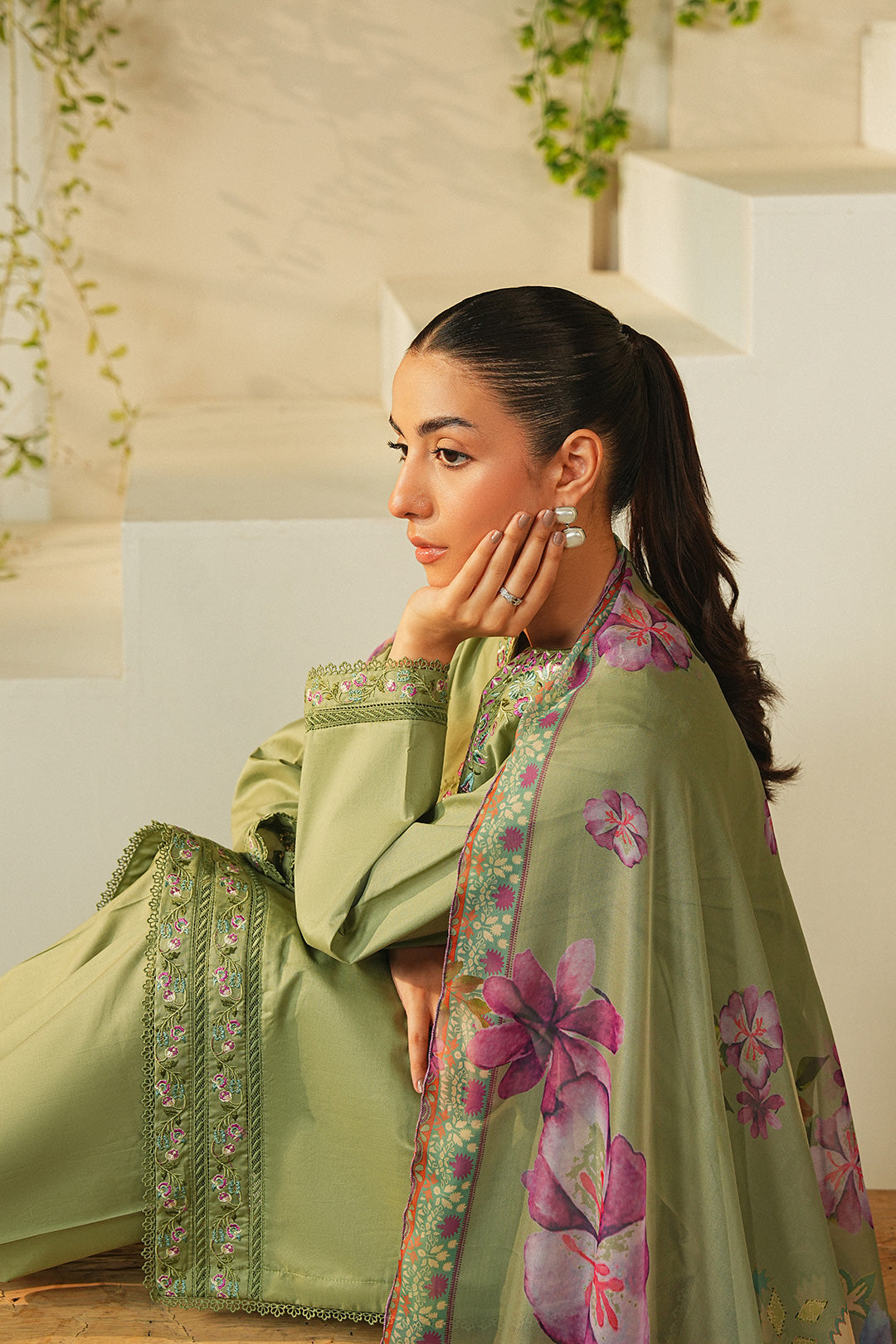Summer Sky By Mannat Clothing Stitched Collection-Frost
