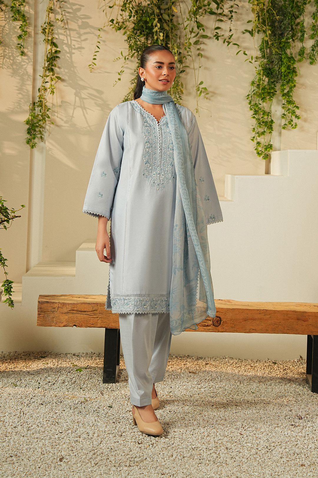 Summer Sky By Mannat Clothing Stitched Collection-Celestial