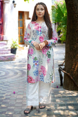 Aayra Stitched 3 Piece Printed Lawn Suit-DL006SP1