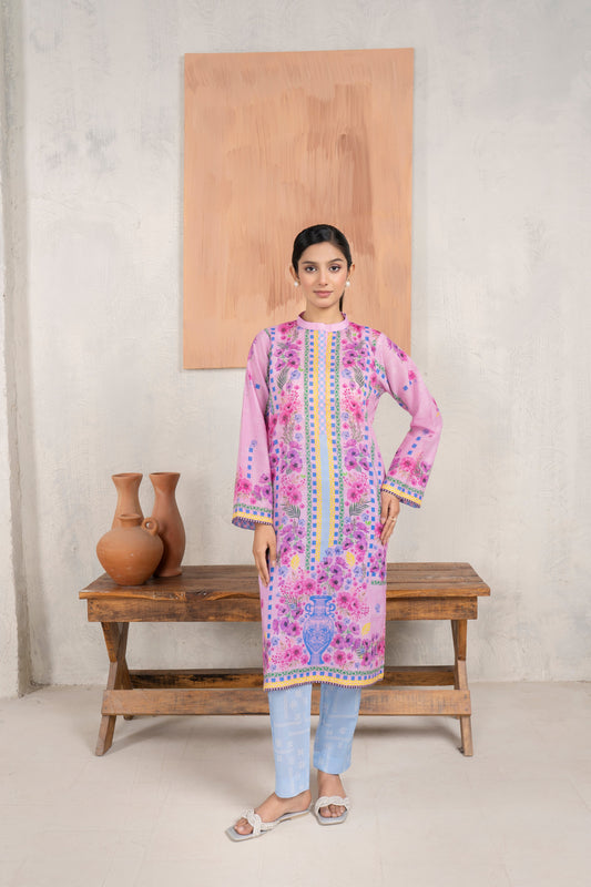 Ahlam By Safa Textile Eid Edit-Floral printed 2pcs