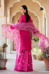 Esra Stitched 3 Piece Exclusive Silk Lawn Collection-OE-24-02