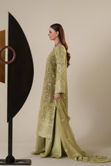 Nouvelle By Emaan Adeel Unstitched 3 Piece Luxury Chiffon Suit-NOLA
