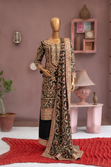 Naqsh-e-Jamaal By Saira Sultana Stitched 3 Piece Wedding Formals Collection'2025-Humairah