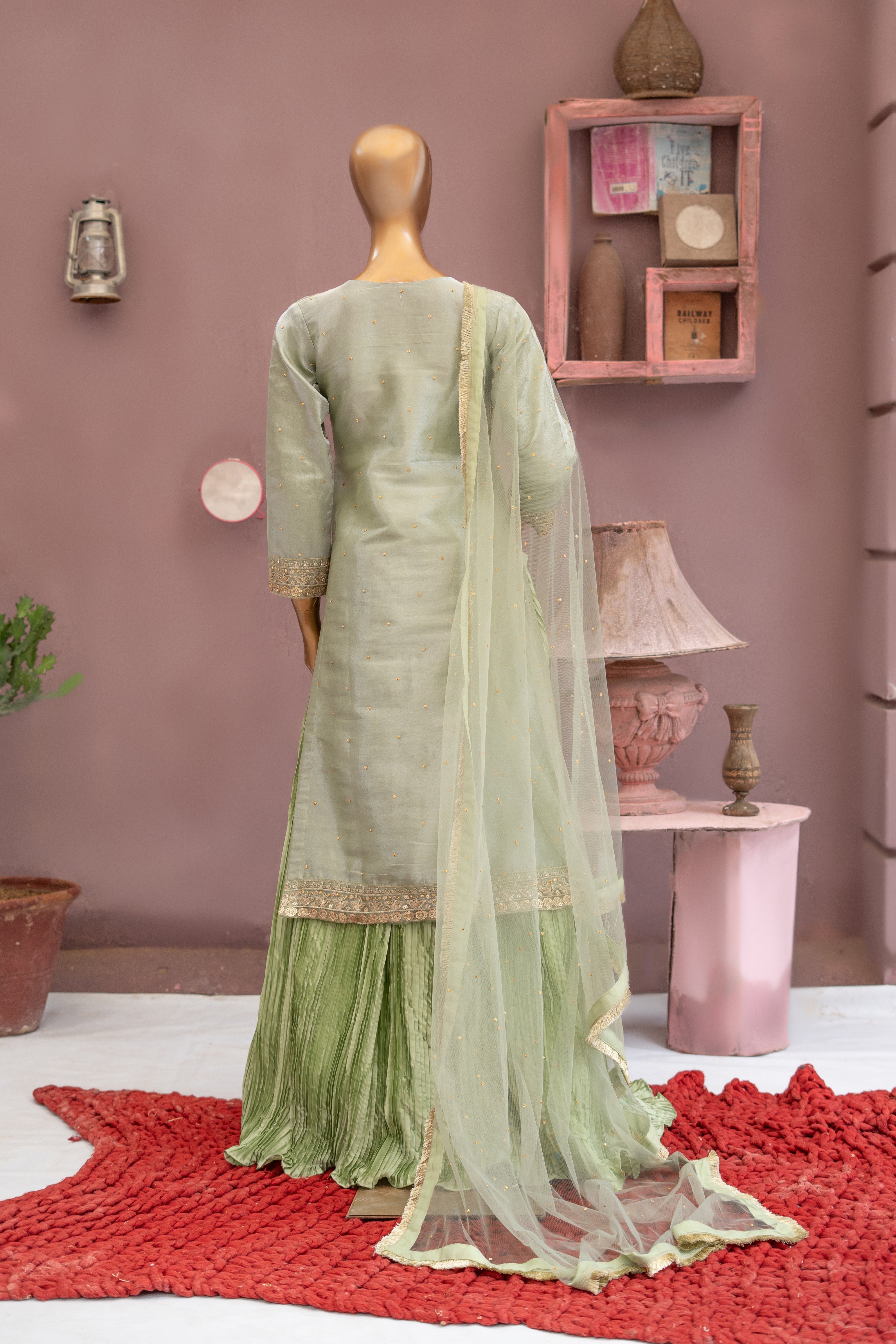 Naqsh-e-Jamaal By Saira Sultana Stitched 3 Piece Wedding Formals Collection'2025-Zohra