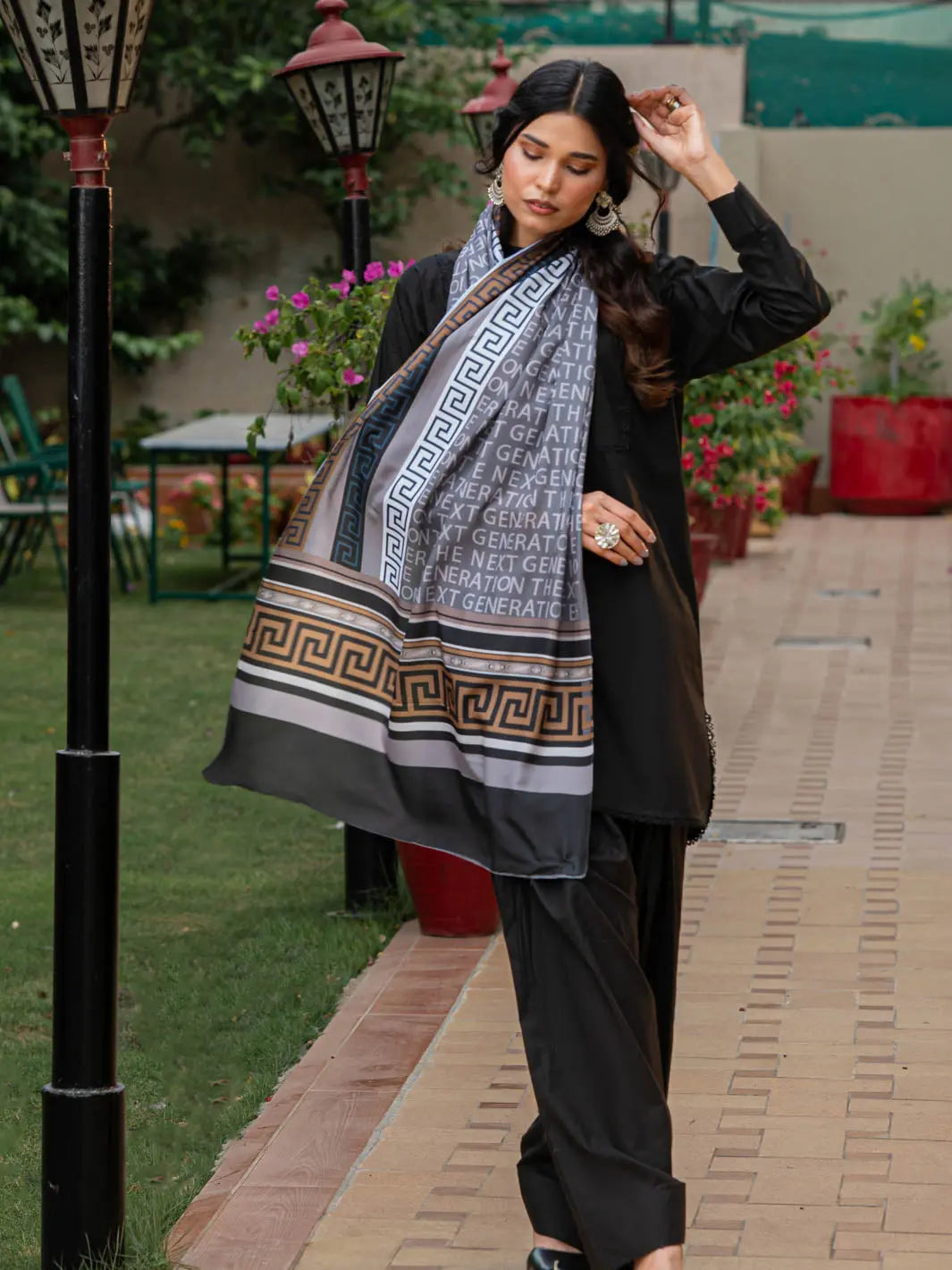 TNG-SIGNATURE-Stole Grey TNG by MD