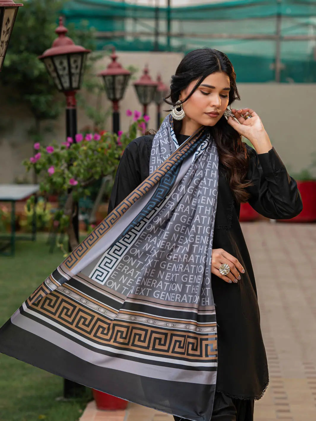 TNG-SIGNATURE-Stole Grey TNG by MD