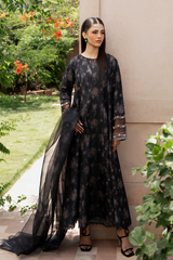 Esra Stitched 3 Piece Exclusive Silk Lawn Collection-OE-24-04