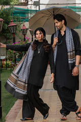 Tng By Md Stole Collection-TNG-SIGNATURE-Stole Grey