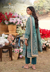 Asim Jofa Prints Unstitched Drop 1 Ajuub-04 Printed Lawn 3 Pcs