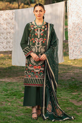 Lamhay by Panache Apparel Stitched Luxury Lawn Collection-Surreal Green
