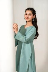 Khayat Stitched 2 Piece Emb Cotton Lawn Suit-Feroza