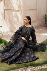 Esra Stitched 3 Piece Exclusive Silk Lawn Collection-OE-24-04