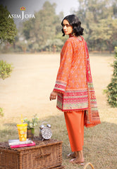 Asim Jofa Prints Unstitched Drop 1 Ajuub-08 Printed Lawn 3 Pcs