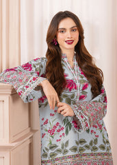 Midnight Baroque By Meerak Stitched 2 Piece Summer Suit-ELIN
