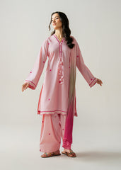 Solstic by Meerak Stitched 3 Piece Emb Lawn Suit-Minsa