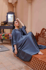 Zaib E Hoor Royal Silk Kaftan (Stitched)