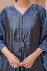 Zaib E Hoor Royal Silk Kaftan (Stitched)