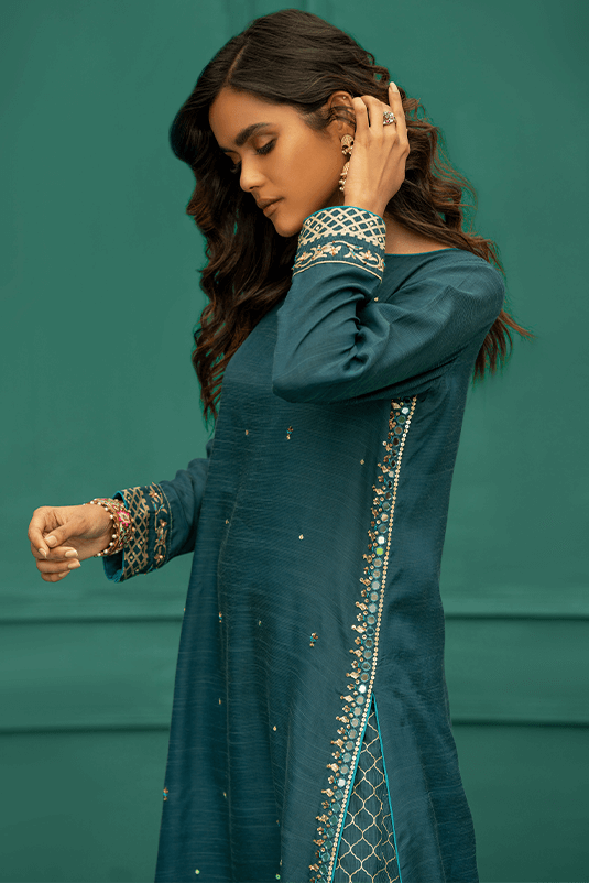 Zaaviay Stitched Eid Collection 2022  Meraki (Three Piece)