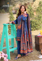 Asim Jofa Prints Unstitched Drop 1 Ajuub-10 Printed Lawn 3 Pcs