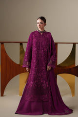 Nouvelle By Emaan Adeel Unstitched 3 Piece Luxury Chiffon Suit-THEA