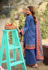 Asim Jofa Designers Limited Edition Pret Ajuub-10 Printed Lawn Stitched 3 Pcs