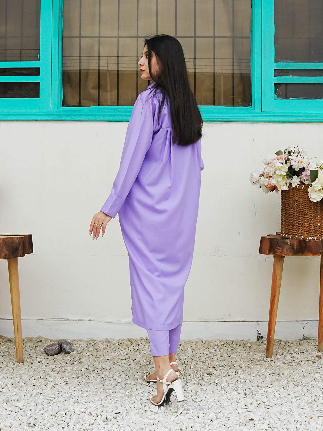 TNG Saya Co-Ord Set (Lilac) Collection'2024