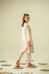 Signature Evening Wear By Zouj Stitched 2 Piece Summer Suit-Blush Celisse