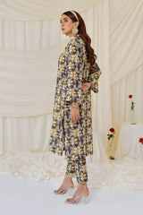 Meerak Stitched 2 Piece Summer Wine Drop 1 Collection'2026-MSL24-CO-08