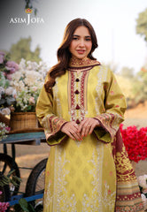 Asim Jofa Prints Unstitched Drop 1 Ajuub-02 Printed Lawn 3 Pcs