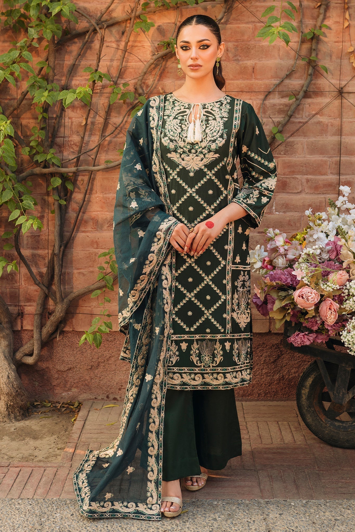 Raahi by Panache Apparel Stitched Collection-Gul