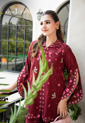 Asim Jofa Stitched 2 Piece Emb Summer Pret Suit-AJLPE-02