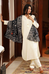 Tng By Md Stole Collection-Ishq ke Tukre Stole (Black)