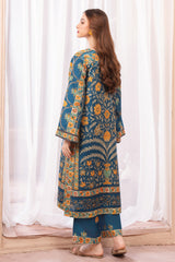 Midnight Baroque By Meerak Stitched 2 Piece Summer Suit-WILLOW